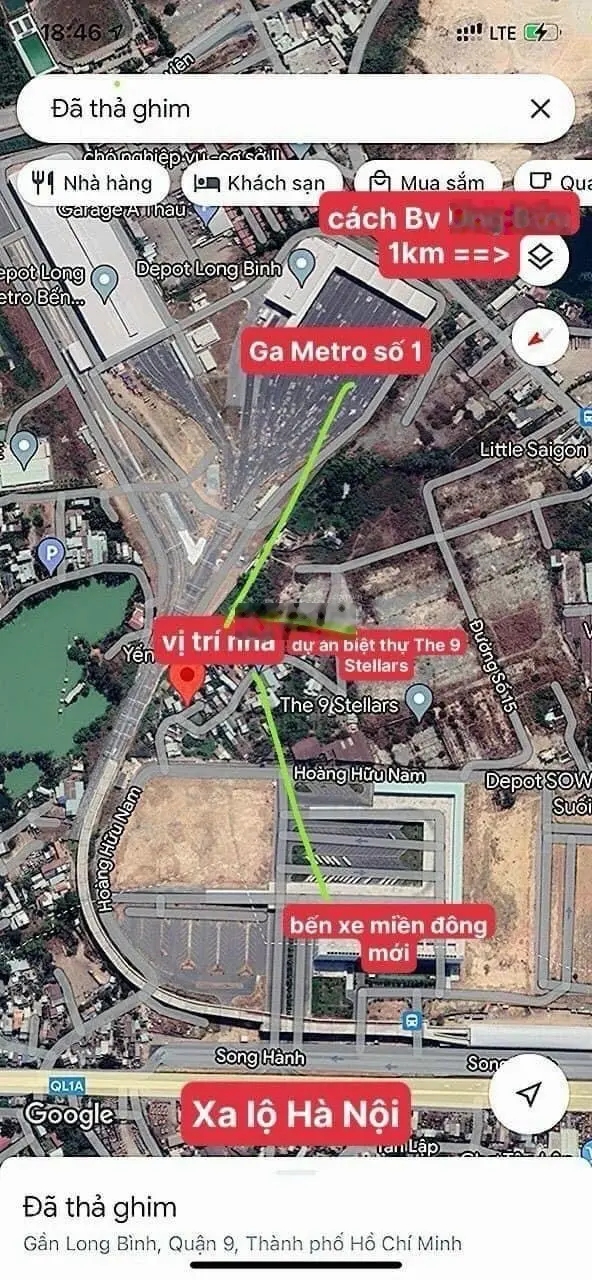 7tỷ còn 5.5tỷ - khu xây 4 tầng - ngang 6.4m 132,7m2 nhà bến xe Miền Đông - Hoàng Hữu Nam - Ga Metro