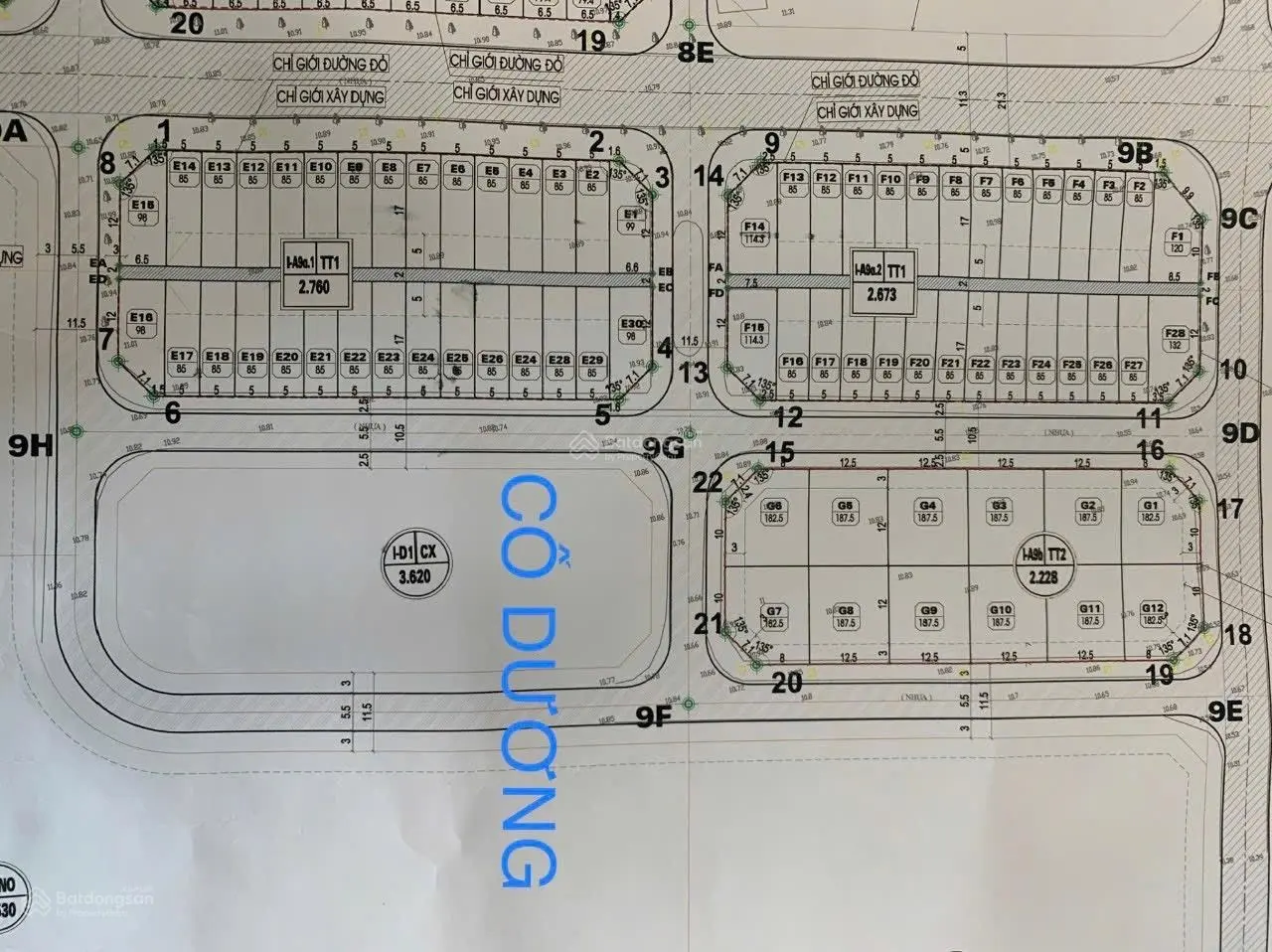 Chuyển nhượng 2 lô liền kề khu đô thị Cổ Dương, Tiên Dương, Đông Anh