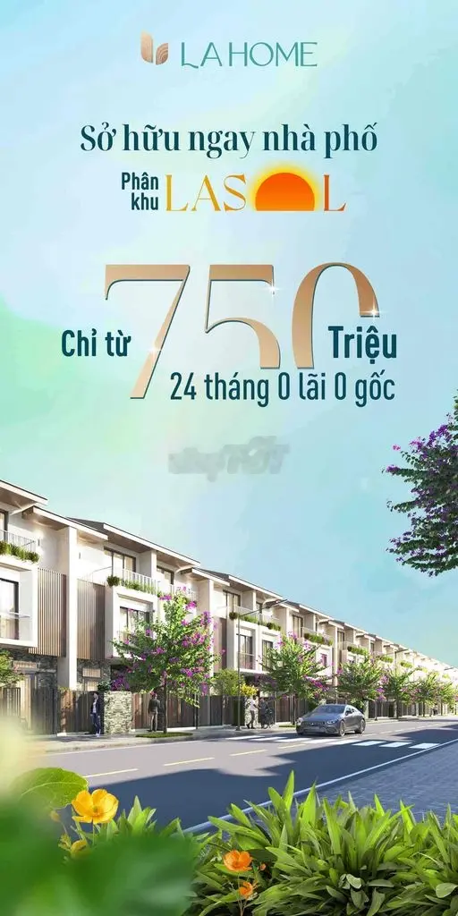 Chỉ 750tr sở hữu nhà mặt tiền đường lớn Bến Lức Long An