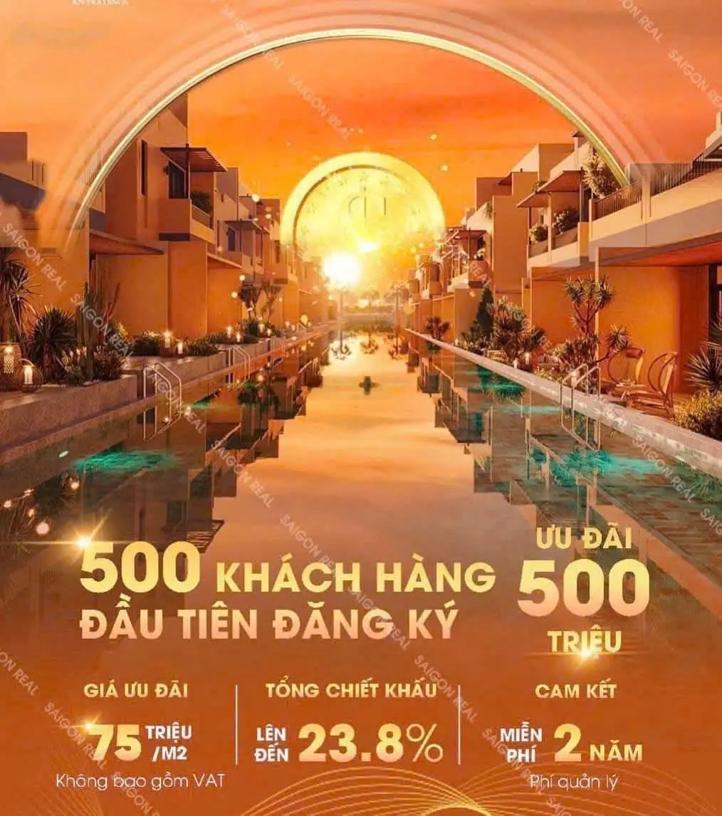 Bán nhà phố biển SHLD + Full NT + Hồ bơi + Chiết khấu 23.8% + 500 triệu