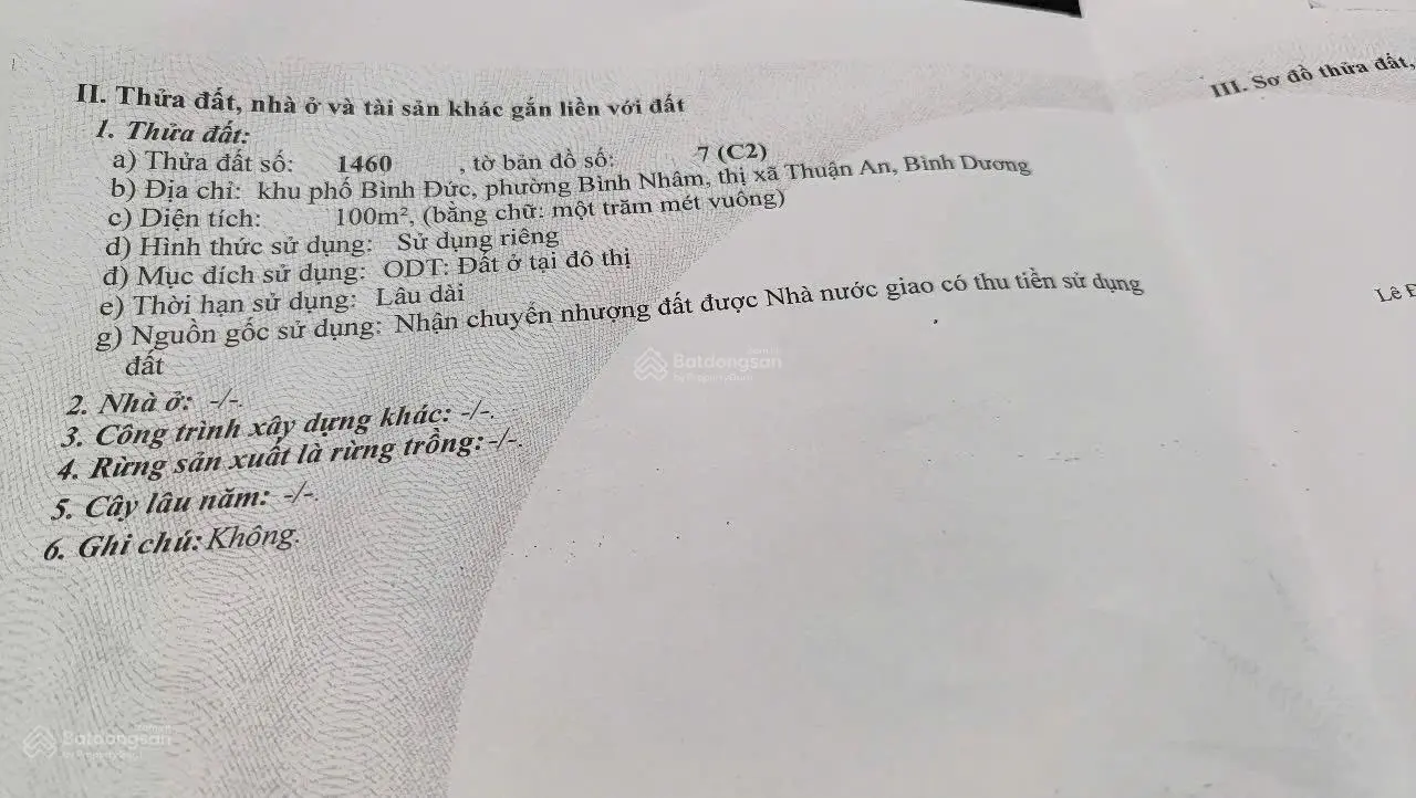 Bán nhà Bình Nhâm 88, gần nhà thờ Lái Thiêu, giá 4tỷ650, 1 trệt 1 lầu