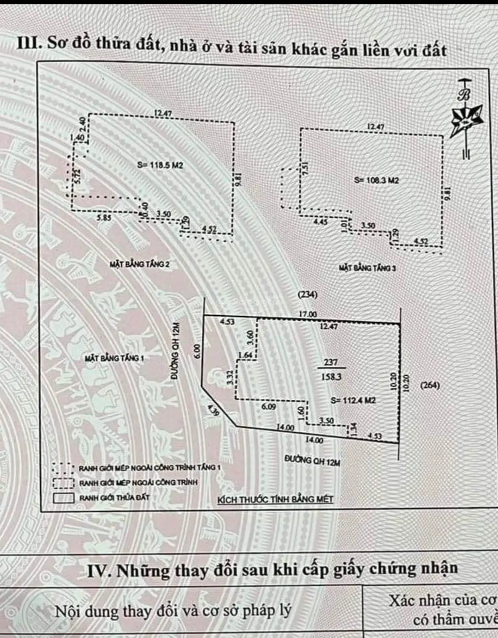 Bán biệt thự lô góc đẹp 3 tầng phường Quán Bàu bìa đỏ cá nhân mới xây thiết kế đẹp