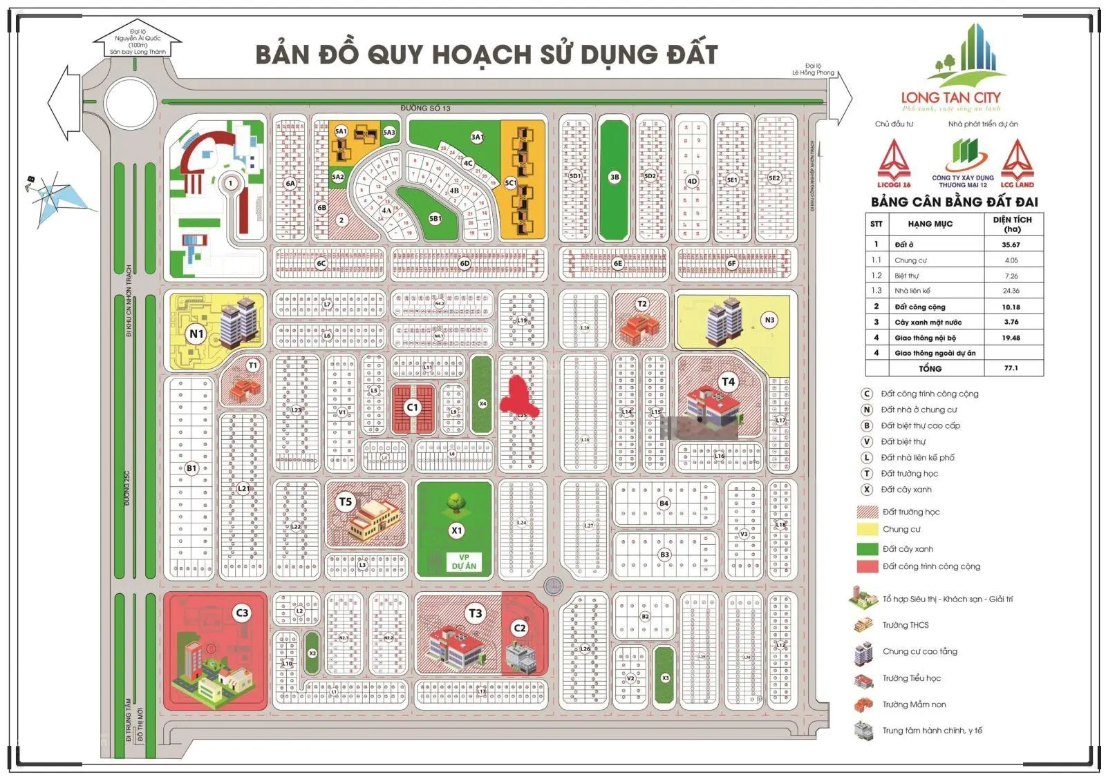 Bán đất nền dự án Long Tân City mặt tiền 25C giá chỉ 10 triệu/m2