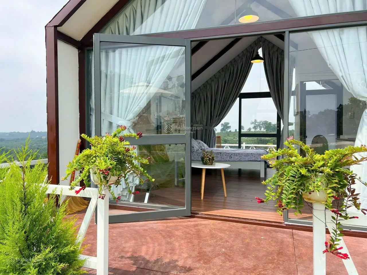 Bán đất tặng căn bungalo siêu xịn mịn, diện tích đất 150m2 sẵn 100m2 thổ cư tại Lộc An - Bảo Lâm