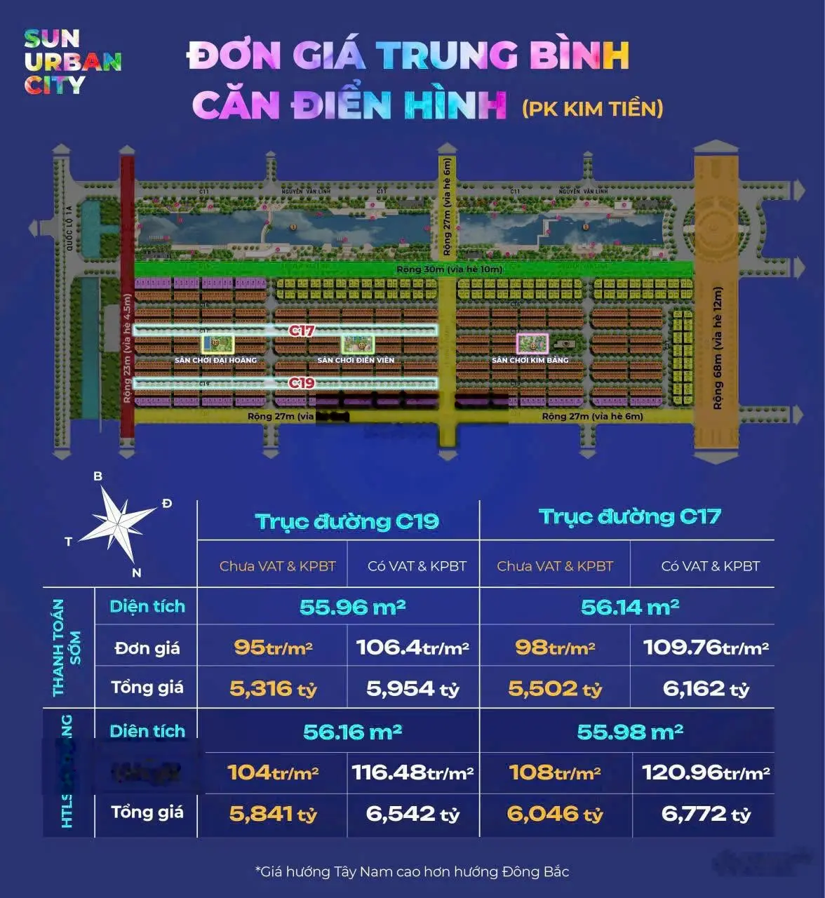 Biệt thự nghỉ dưỡng mặt sông - sun urban city hà nam. giá và chính sách bán hàng đợt đầu cực tốt