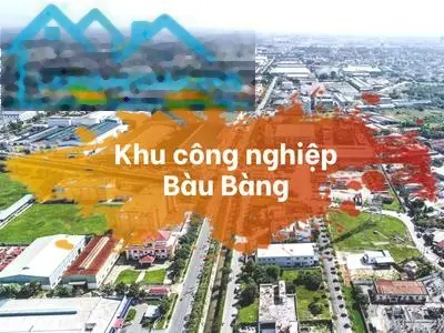 Bán đất ngay tthc bàu bàng 170m2 tc giá 520tr, đường nhựa lớn, đối diện kcn dân rất đông