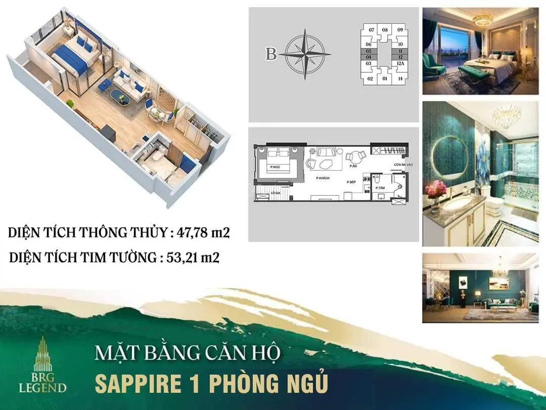 Ở ngay căn hộ 2 ngủ độc quyền làm việc trực tiếp chủ đầu tư. Giá tốt nhất. Hướng Nam. CK lên đến 9%