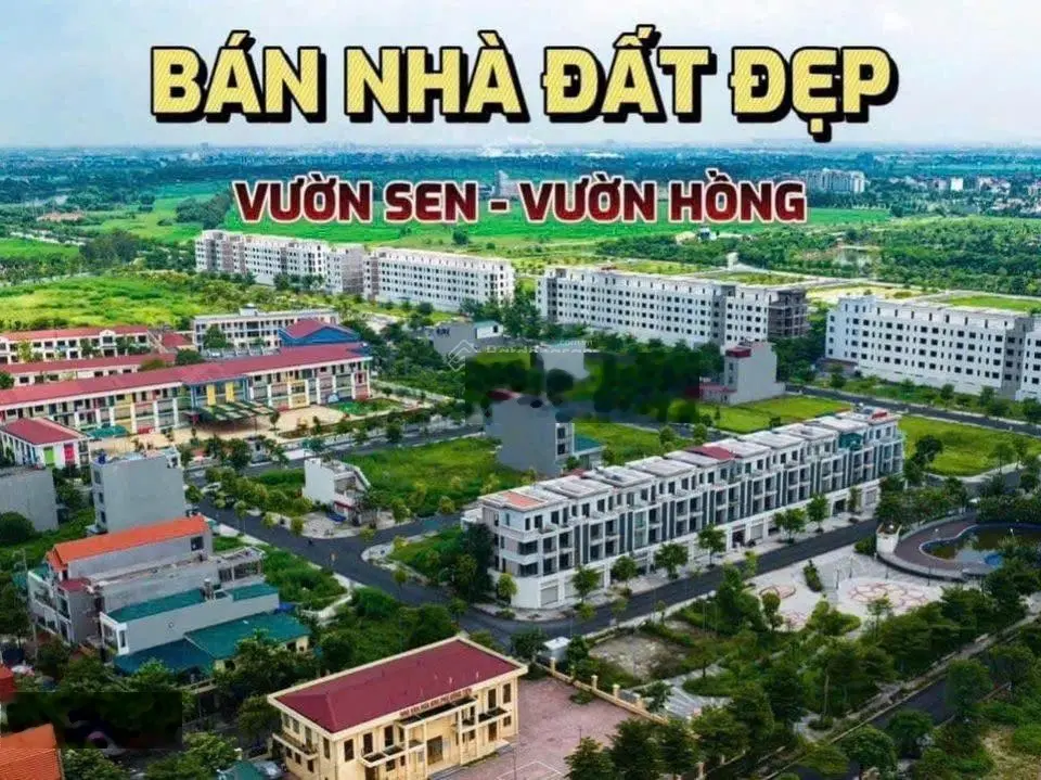 BÁN NHÀ RIÊNG tại Khu đô thị Vườn Sen Bắc Ninh, 100m2, 5m MẶT TIỀN, ngõ 7.5m