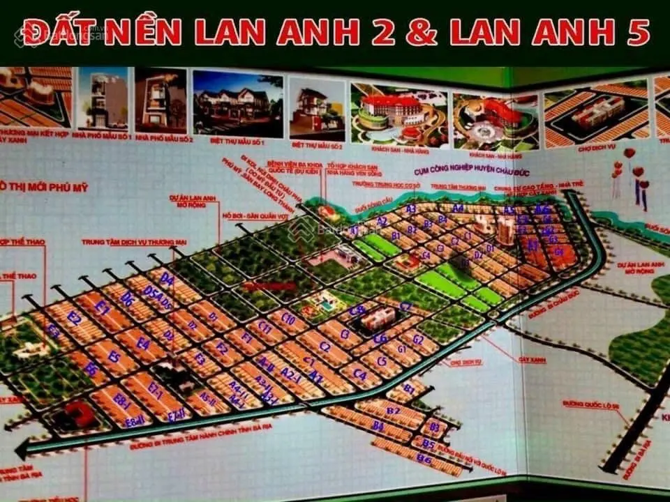 Bán đất nền dự án Lan Anh 2 và 5,Bà Rịa.
Mua bán nhanh trong ngày.Cần bán đất gửi e Zalo 0908729095