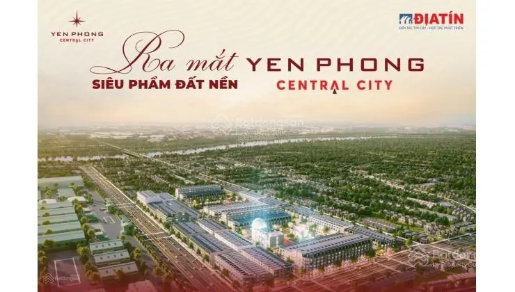 Dự án Yên Phong Central City đón sóng ra sổ đầu tư là lãi