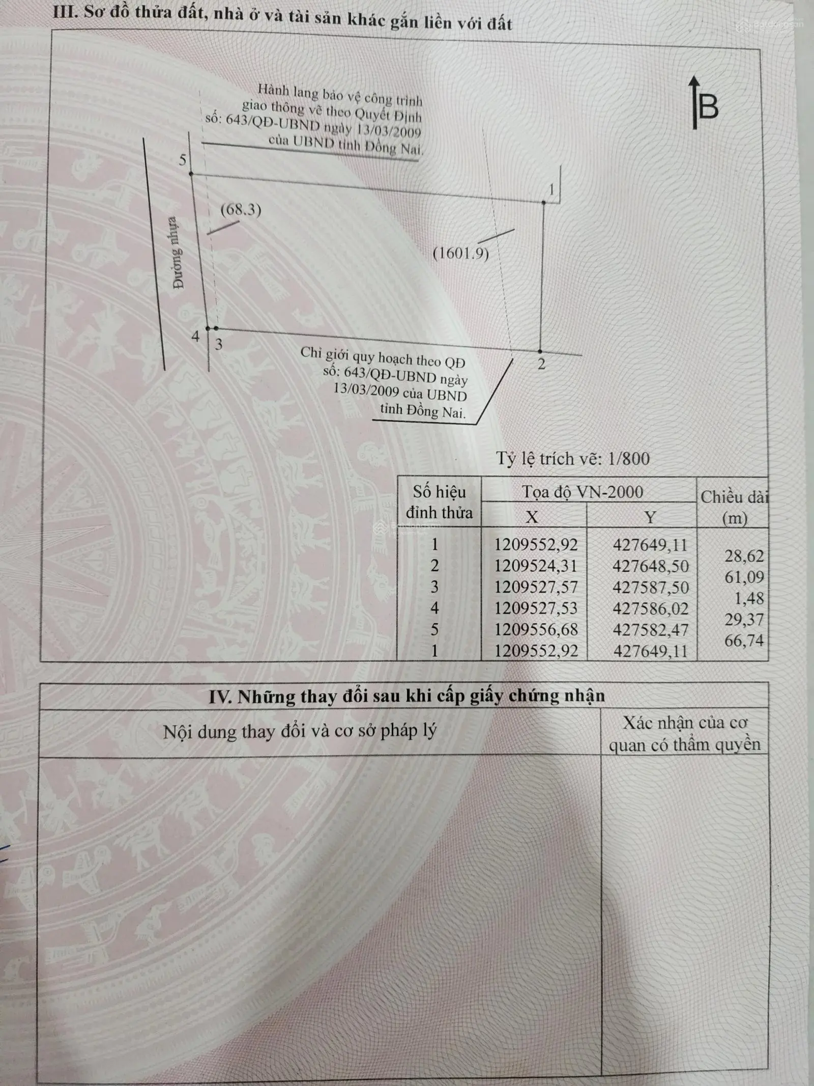 Bán đất đường hưng bình 1, 7,33 triệu vnd, 1855,8 m2, pháp lý đầy đủ