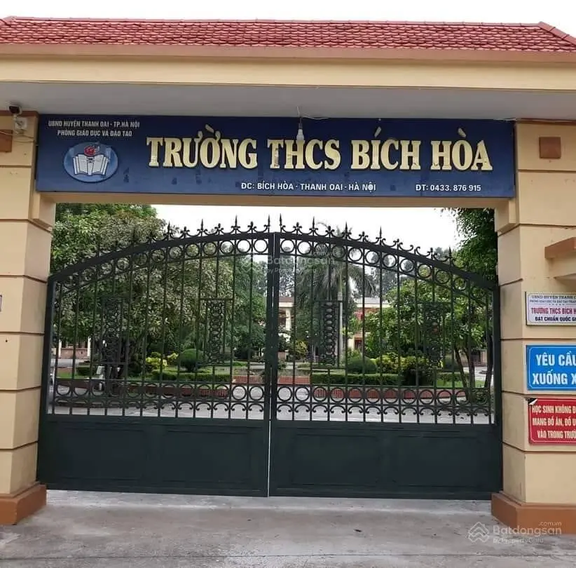 Bán lô đất 84m, Mt 4,5m giá chỉ 4 tỷ tại Bích Hòa, Thanh Oai, Hà Nội