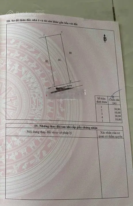 Bán nhà đất riêng sổ đỏ chính chủ 298 m2, phường Xuân Tân, Long Khánh, Đồng Nai