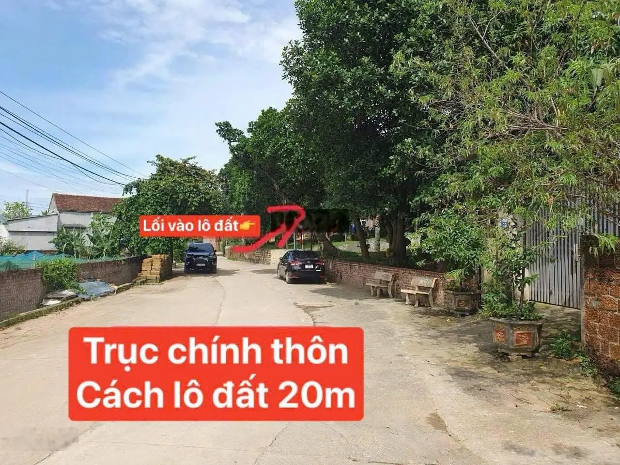 Em có mảnh đất đồng trúc thạch thất đang cần bán gấp giá 48tr/m2