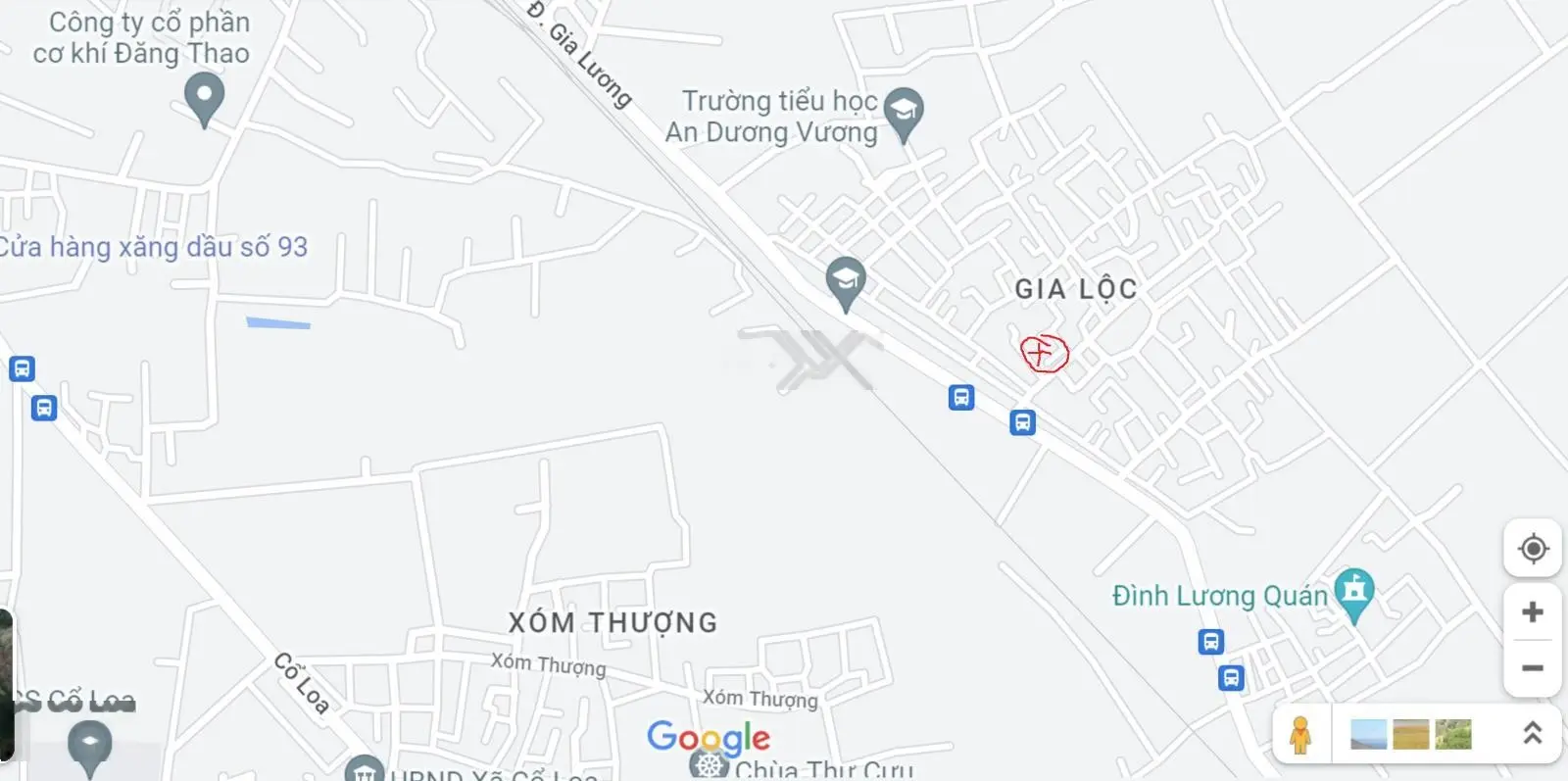 Bán đất thổ cư 176m2 - sổ đỏ - chính chủ - Thôn Gia Lộc, xã Việt Hùng