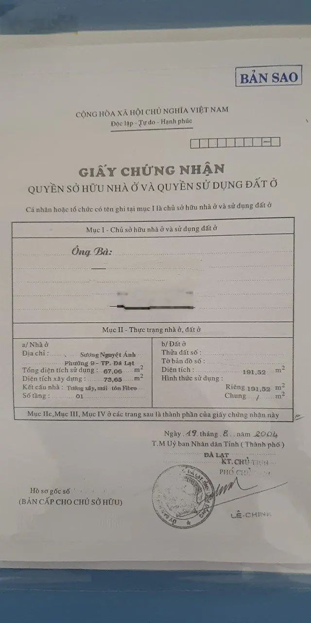 Nhà ngay mặt tiền Sương Nguyệt Ánh giá cực kì tốt, hàng hót thị trường