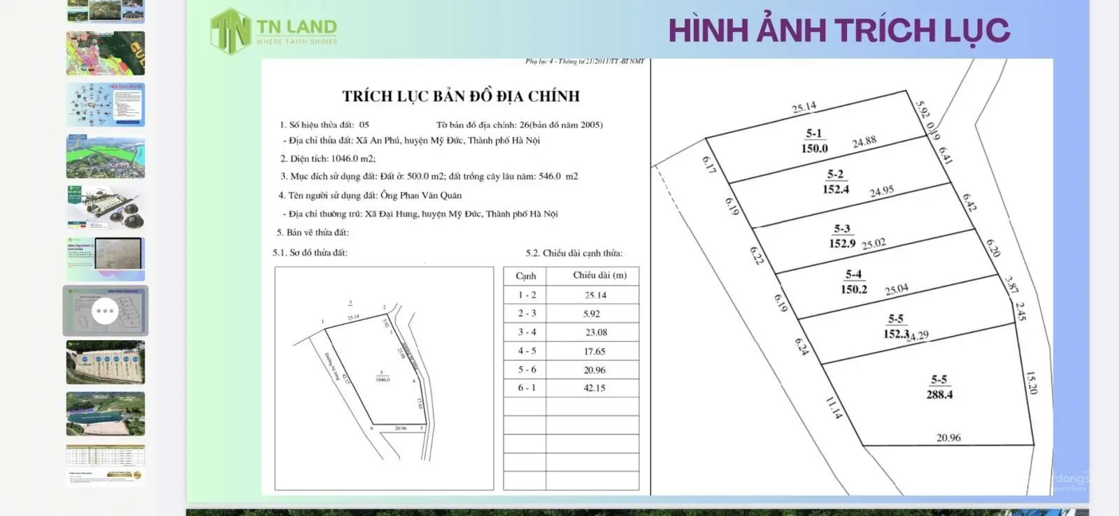 150m2 chưa đến 1 tỷ đất full sổ đỏ tại An Phú, Mỹ Đức, Hà Nội