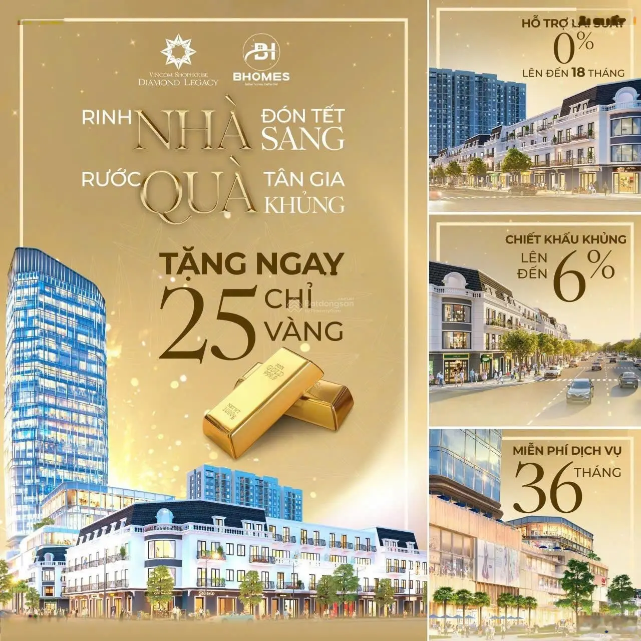 Cơ hội đầu tư vàng cuối năm tại Vincom Shophouse Diamond Legacy