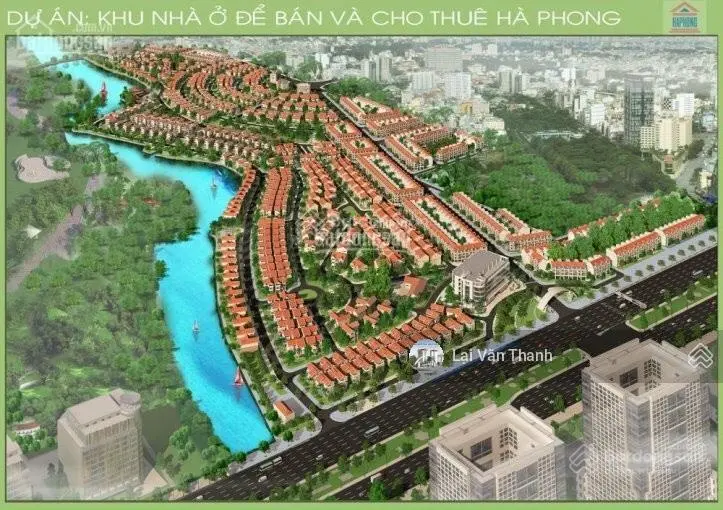 Bán 420m2 đất KĐT Hà Phong, lô góc 3 mặt thoáng, giá: 40 triệu/m2