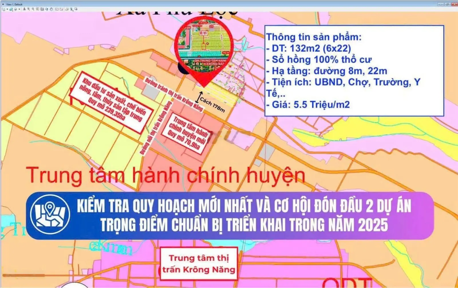 Giỏ hàng chính chủ, 3 lô ngay trung tâm hành chính mới Phú Lộc, sổ sẵn, giá đầu tư