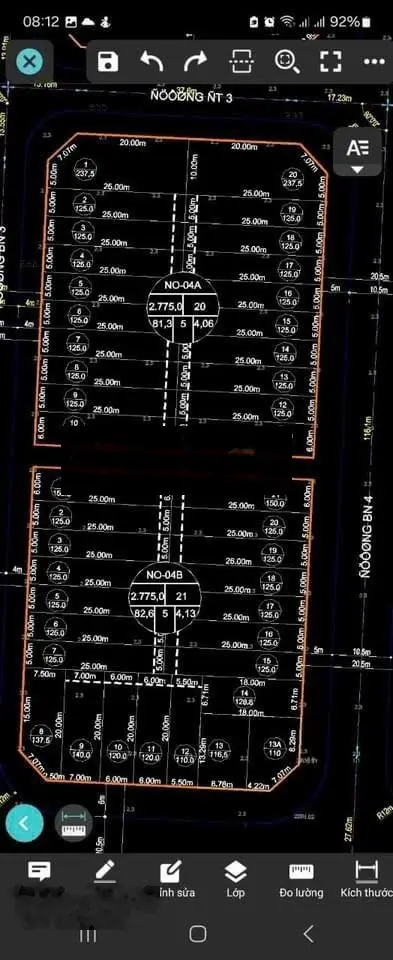 Đất đấu giá khu Suối Ông Sung, TT Cát Tiến. Cách biển 250m. Giá: 1,7 tỷ