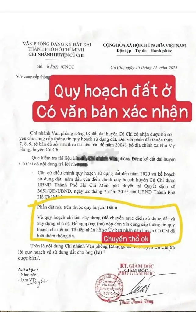 Gấp lắm rồi💥 47.500m2 đất Phú Mỹ Hưng, Củ Chi hạ giá 105tỷ💥Có thổ cư