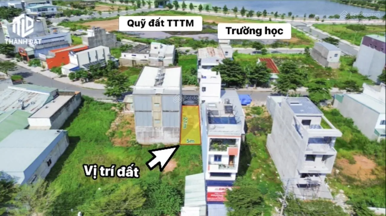 Đất nền chính chủ 105m2, sổ hồng riêng sang tên ngay