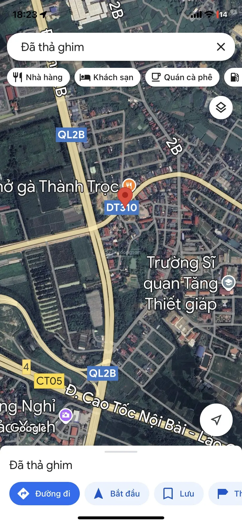 Bán đất kinh doanh băng 1 đường 310 khu May Mặc, thị trấn Kim Long, Tam Dương, Vĩnh Phúc