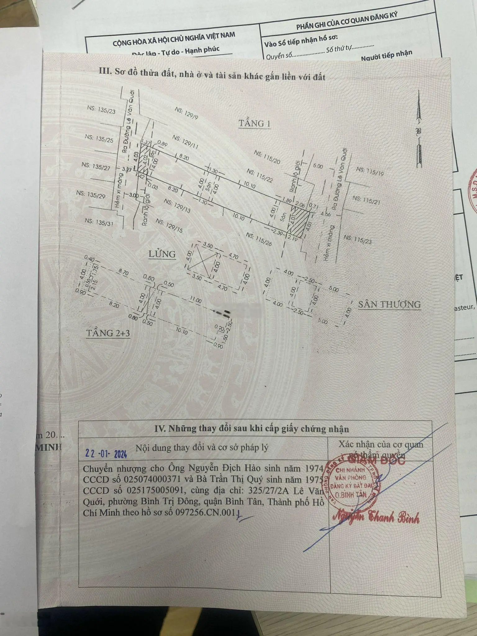 Cần bán nhà 115/ đường Lê Văn Quới Phường Bình Trị Đông Quận Bình Tân DT 4,02 x 22m, nhà đúc