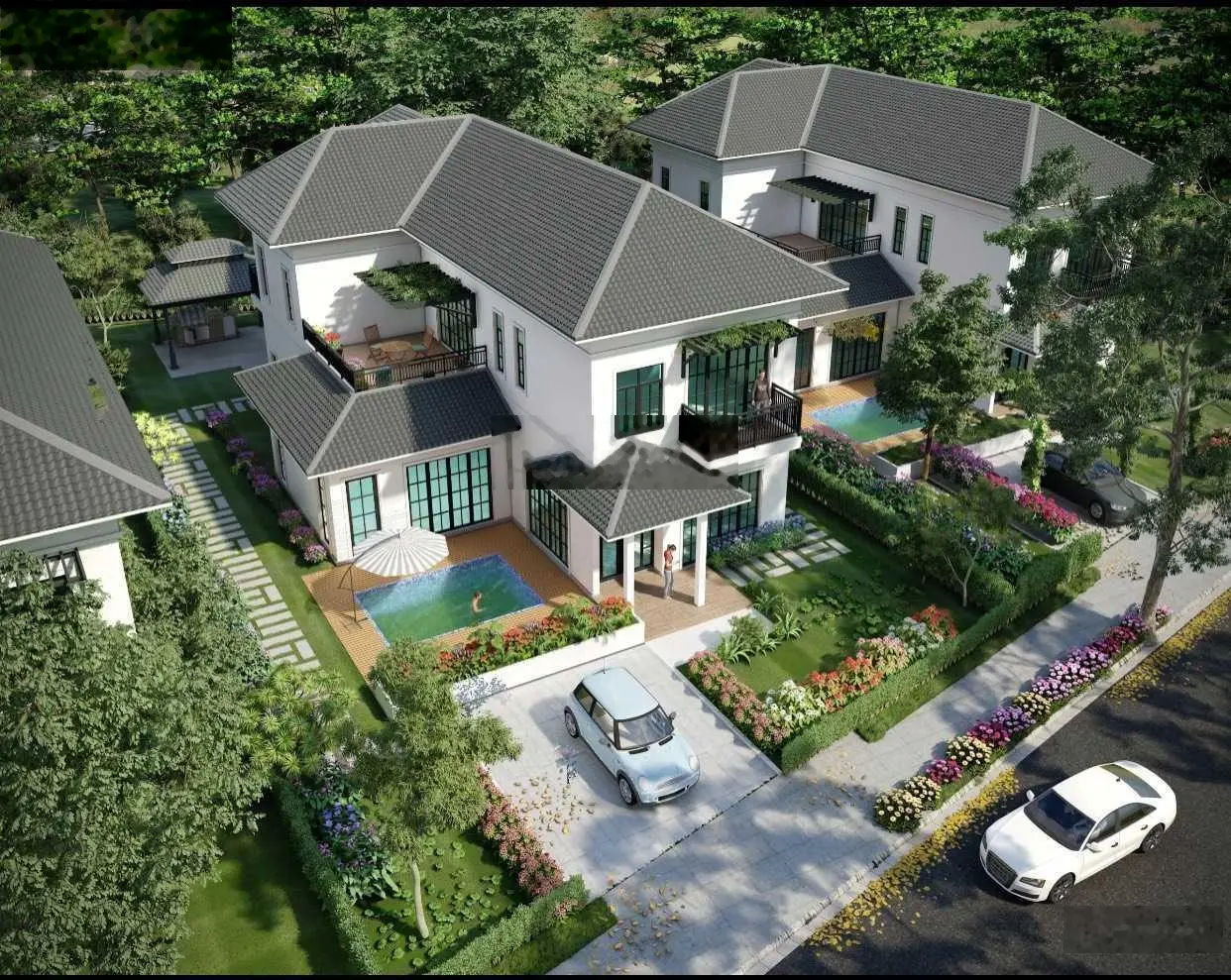 Cần bán gấp căn BT song lập, đẹp Xanh Villas 258m2 giá. 13.5 tỷ. Báo giá chuẩn. LH 0946 387 988