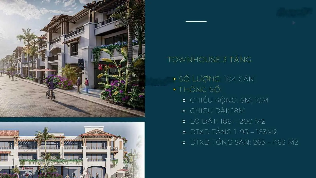 Bán căn Townhouse Sonata, thấp tầng Sun Symphony bám trục đường Trần Hưng Đạo. Căn siêu hiếm.