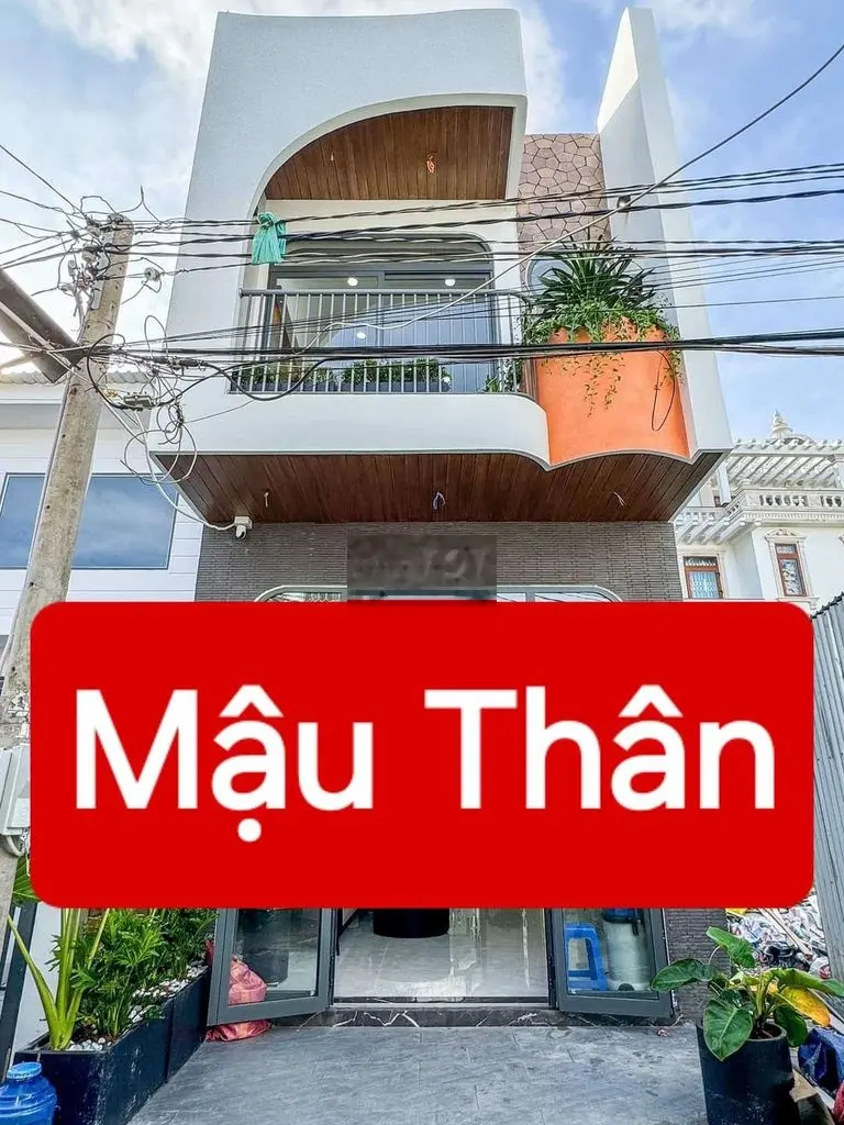 Nhà trệt lầu rất đẹp - hẻm 124 mậu thân