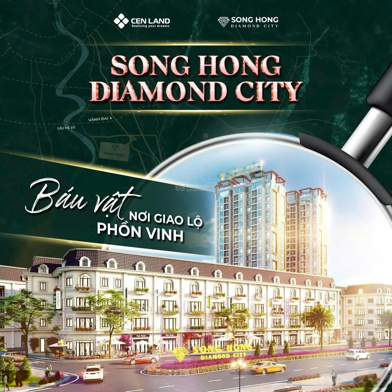 Chỉ bỏ ra hơn 5tỷ sở hữu ngay biệt thự 299,4m2 tại Sông Hồng Diamond City