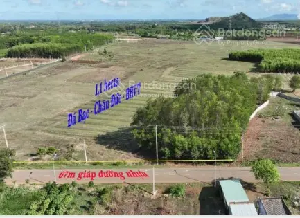 Bán 11.000 m2 đất Châu Đức, BRVT phù hợp làm nhà máy, nhà xưởng