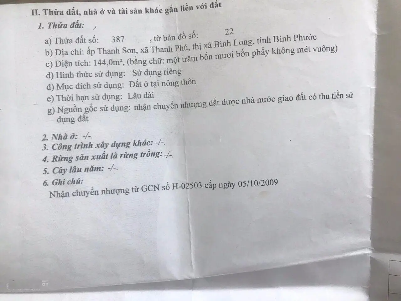 Cần bán 12m mặt tiền quốc lộ 13