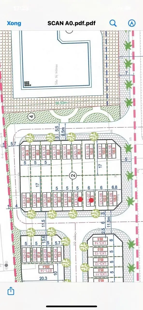 Khu đô thị Park Hill sát cạnh Intermex Thanh Xá Nghĩa Hiệp Yên Mỹ Hưng Yên