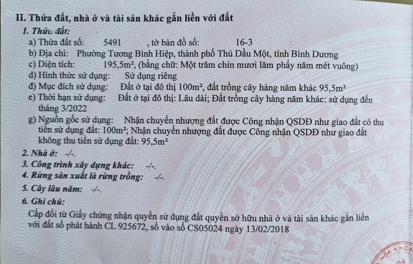 Đất lô gốc 2 mặt tiền đường Hồ Văn Cống Thủ dầu một bình dương. Dt 195m2