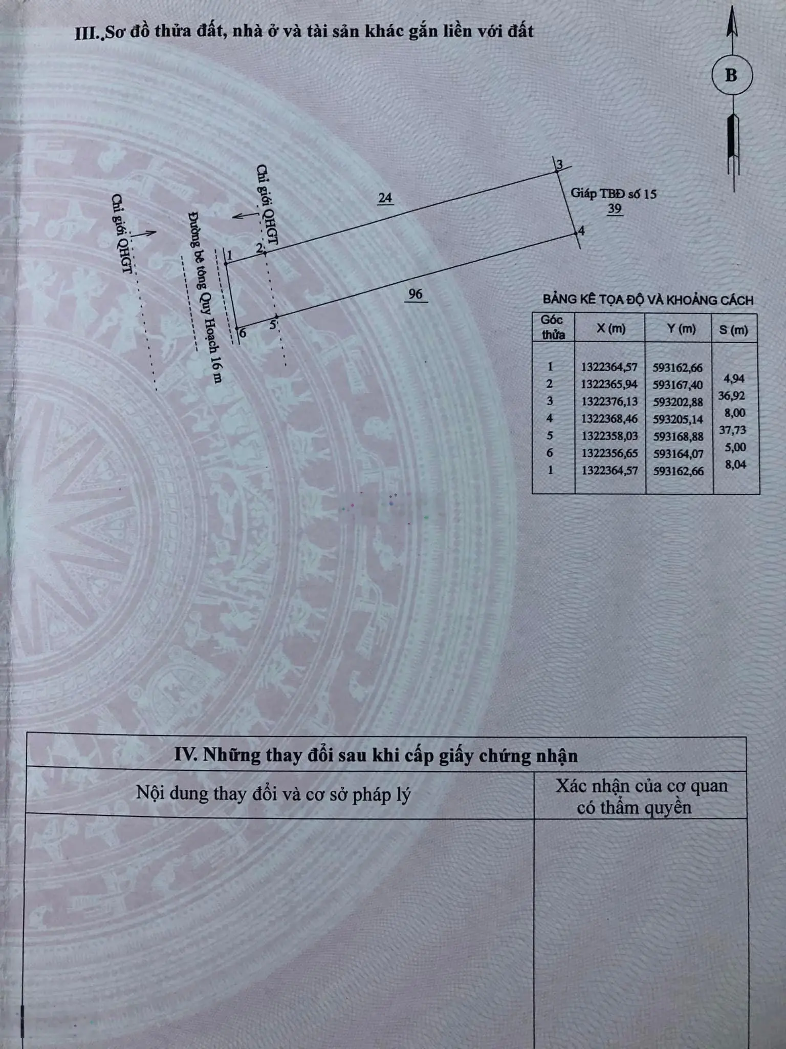 Bán đất sổ hồng riêng chính chủ diện tích 334m2