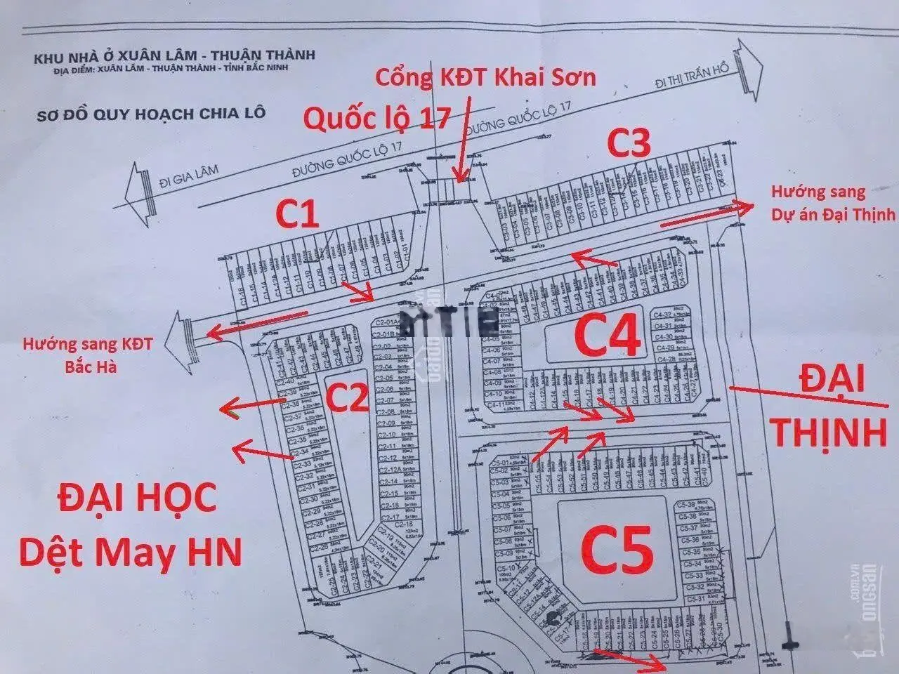 Anh trai em cần bán gấp lô đất dự án khu Đô Thị khai sơn Thuận Thành.