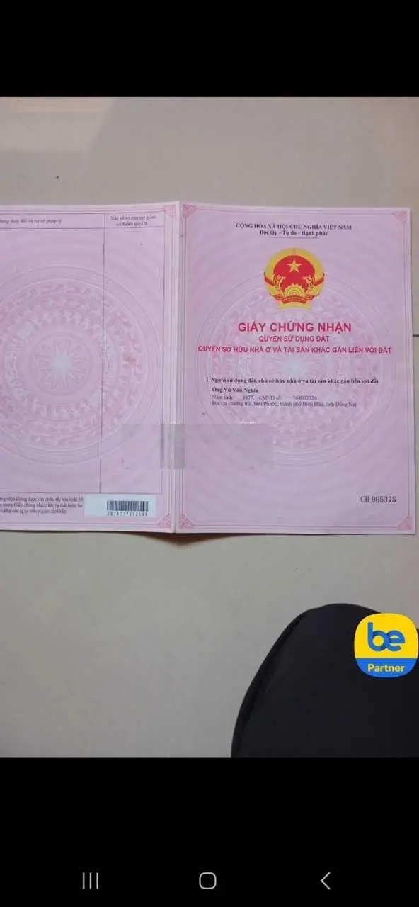 Gia đình bán nhà mặt tiền kinh doanh 1 trệt 1 lầu, Huỳnh Văn Cù, Phú Cường, Thủ Dầu Một, Bình Dương