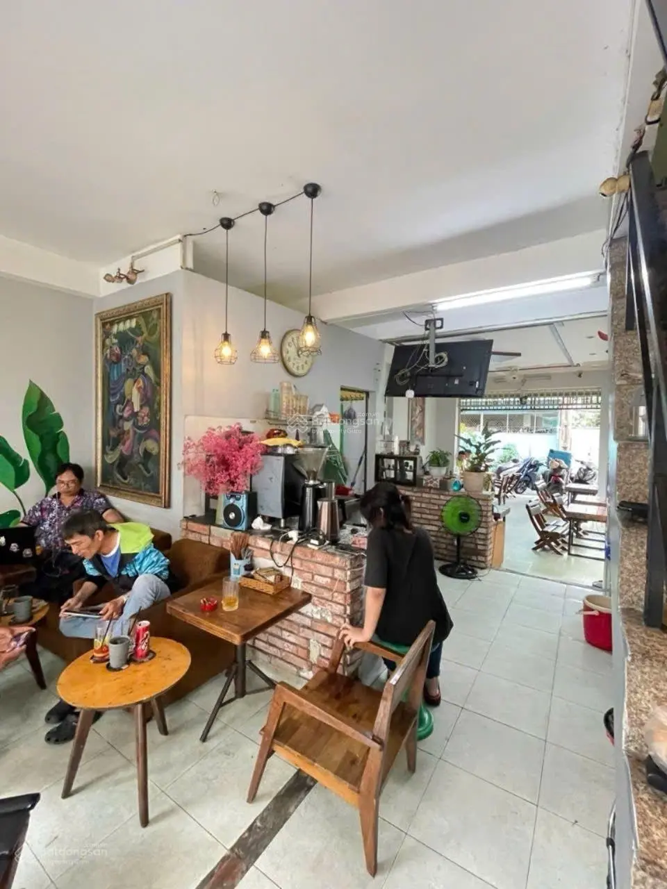 5.85 tỷ, mặt tiền đường, khu Nghĩa Phát, P7, kinh doanh cafe D.Thu 60 tr/th, nhà 2 tầng, 64m2