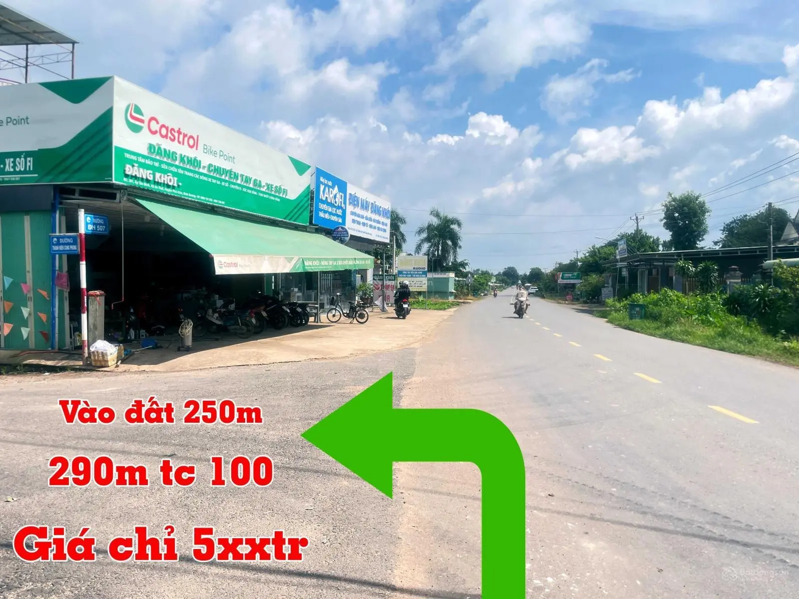 Cần bán 290m2 TC 100m2 trả trước 395tr, NH hỗ trợ vay 200tr, vị trí KDC hiện hữu, buôn bán sầm uất