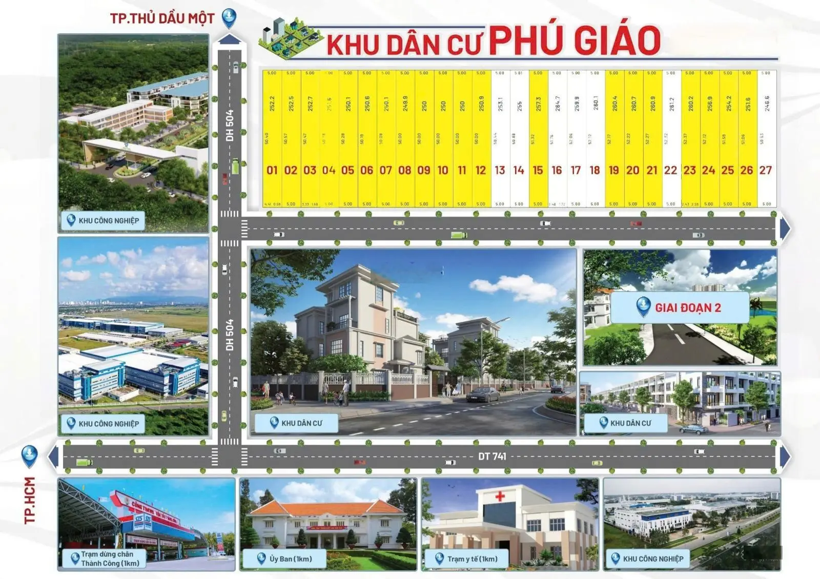 Bán đất chính chủ ở An Bình, huyện Phú Giáo, tỉnh Bình Dương giá 2.7tr/m2