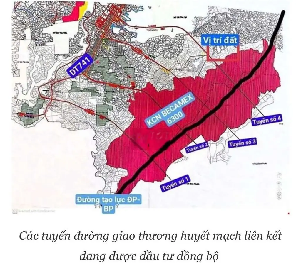 LÔ 1194m Tân Lợi , Đồng Phú , Bình Phước Giá Chỉ Từ 495tr