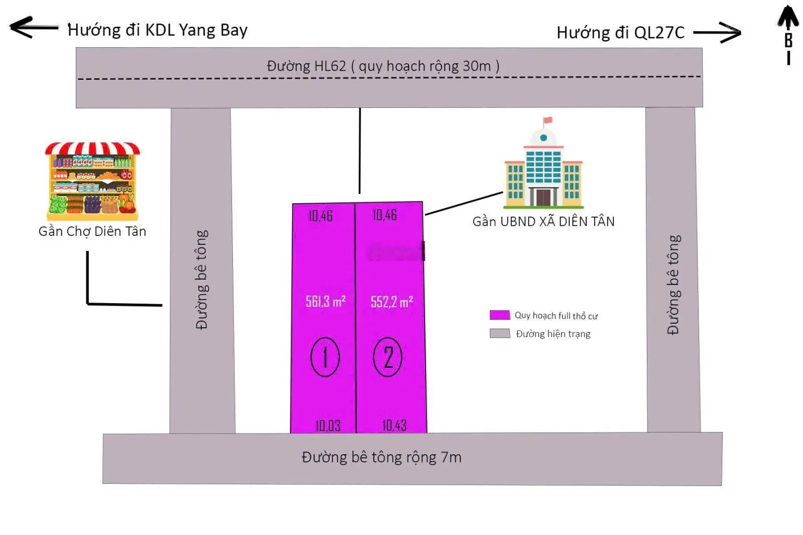 2 lô đất vườn Diên Khánh quy hoạch full thổ giá vị trí đẹp giá bán rẻ hơn đất Khánh Vĩnh