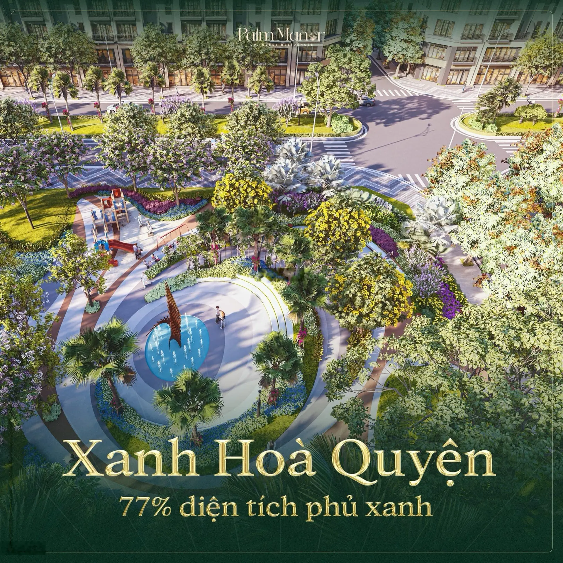 Dự án Palm Manor suất ngoại giao giá tốt đẹp nhất bảng hàng 2024