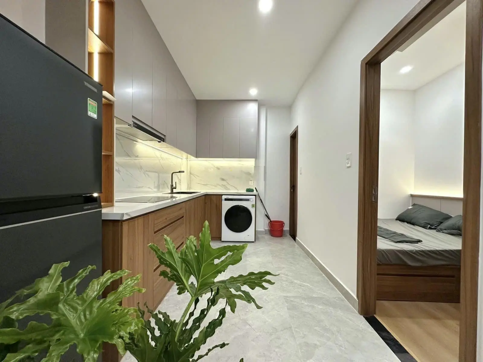 Mini House Bình Thạnh, 35m2 - nhà đẹp 2 tầng, 3PN, full nội thất cao cấp - A4, nở hậu - sổ sạch