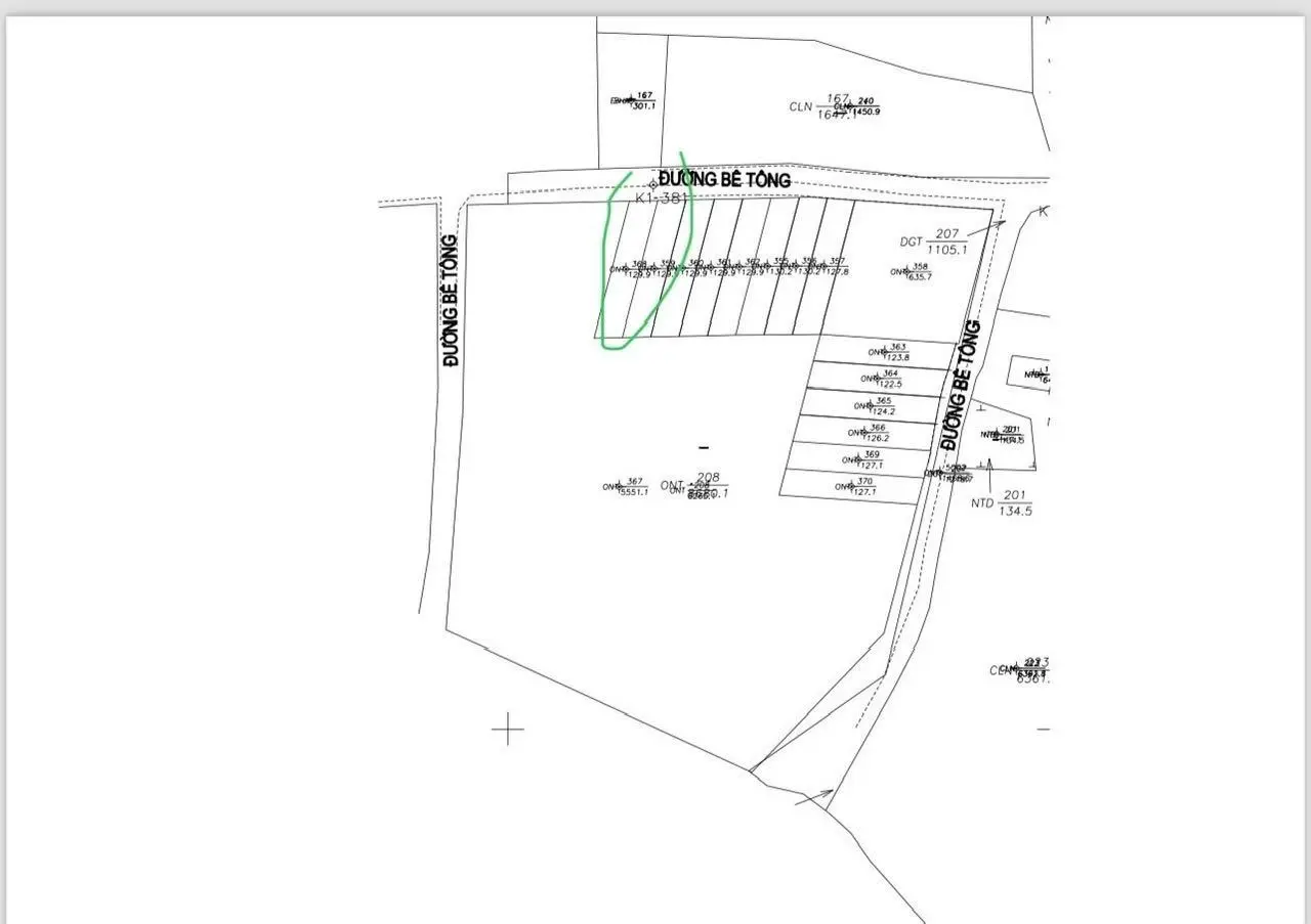 Bán nhanh lô 120m2 trung tâm thôn xuân Phú, Hòa Sơn. đất đẹp, đường ôtô Khu dân cư giá yêu thương