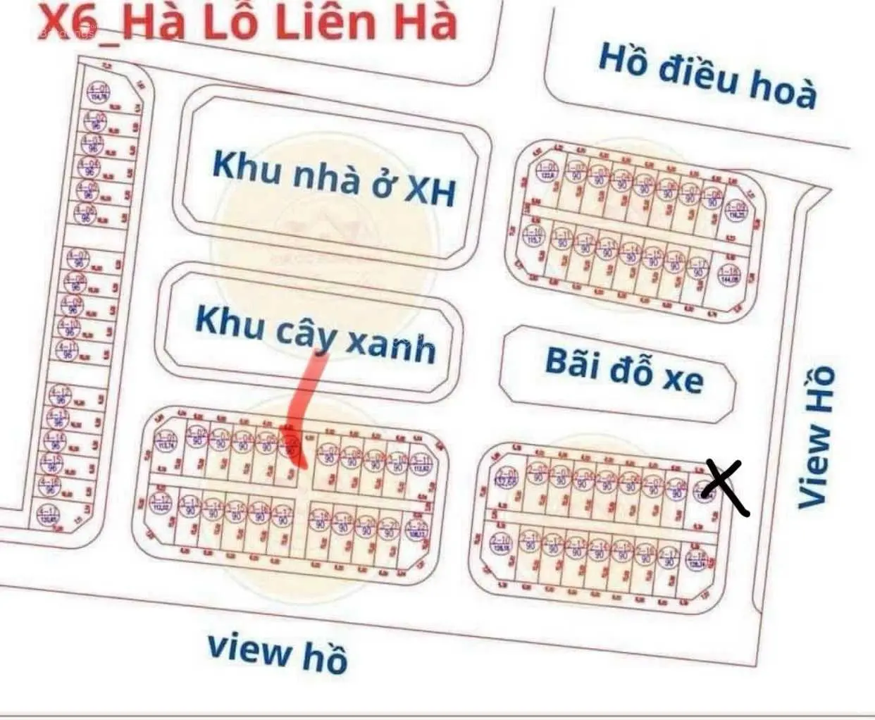 Bán lô đất đấu giá 132.84m2 2 mặt tiền 3 mặt thoáng mát tại Hà Lỗ, Liên Hà, Đông Anh, HN