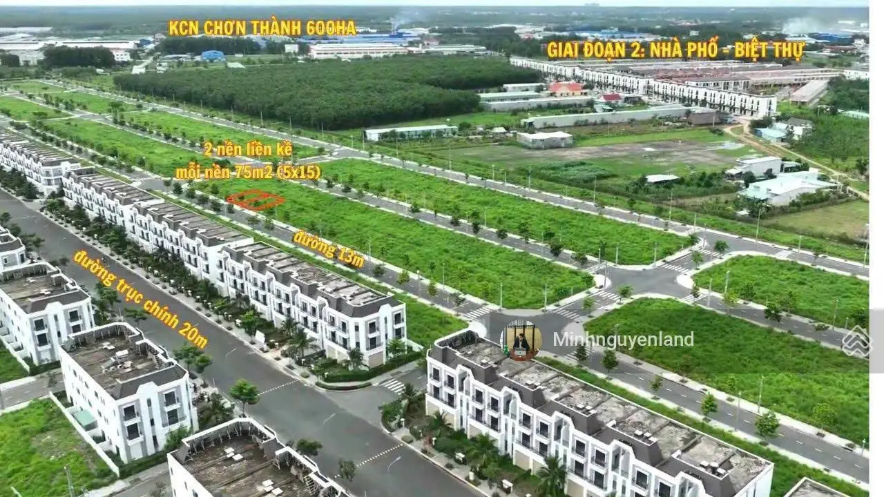 Cần bán lô đất 75m2 KDC Phúc An giá 620 khách có nhu cầu nhắn em nhé sổ hồng riêng công chứng ngay